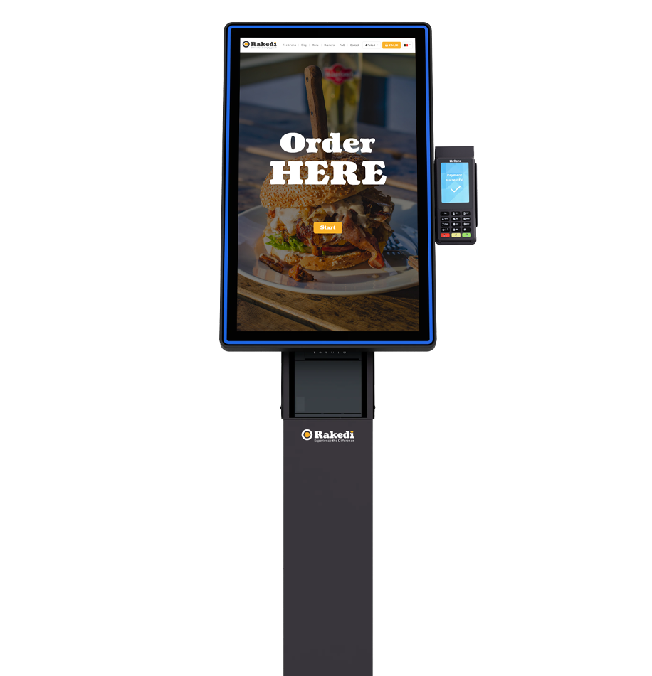 Rakedi ordering kiosk